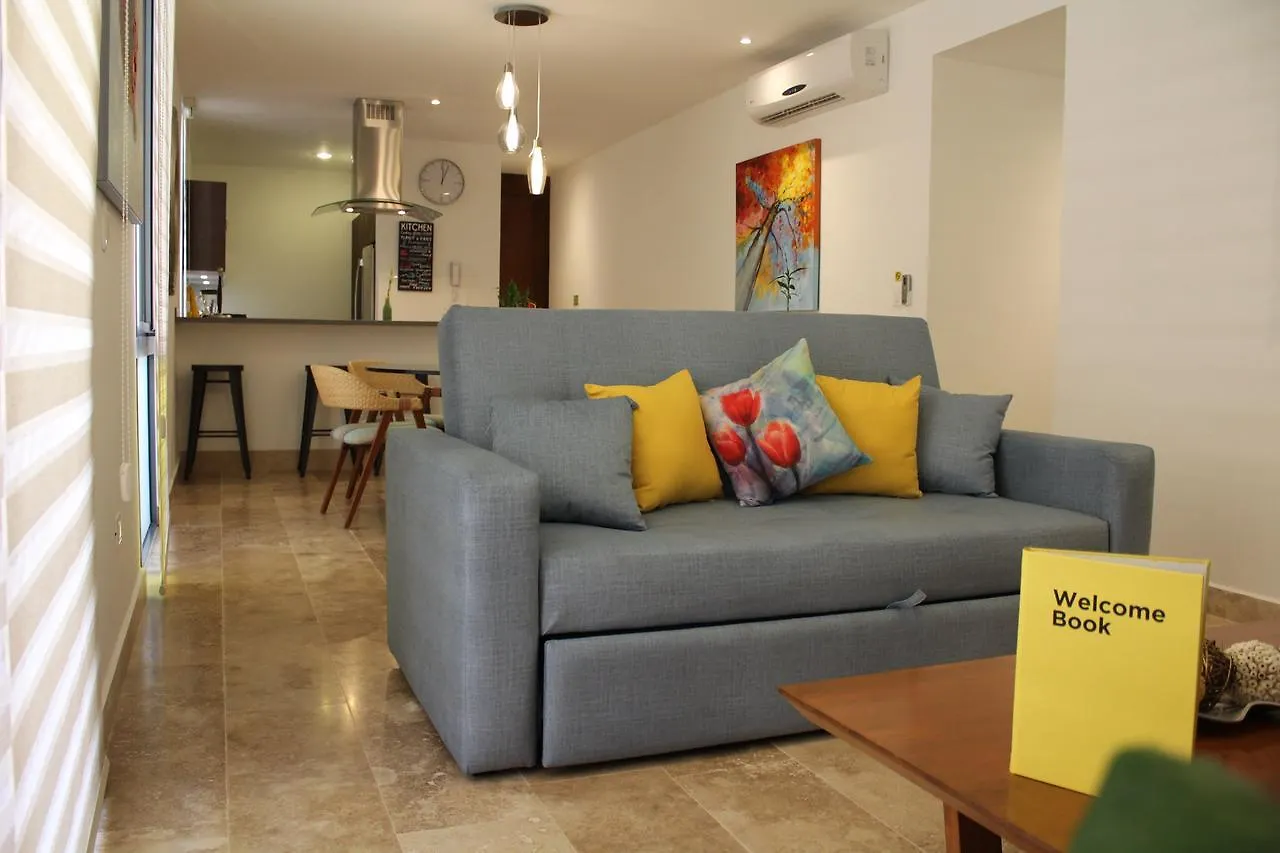 アパート High-End Comfort 2Br Condo With Pool Access By Happy Address トゥルム